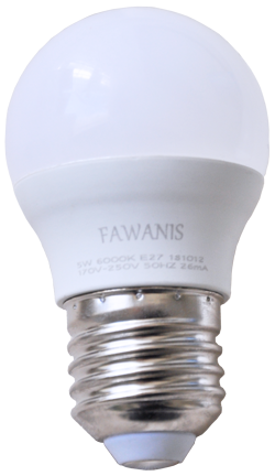 Lampes Faw Sphérique 5W E27